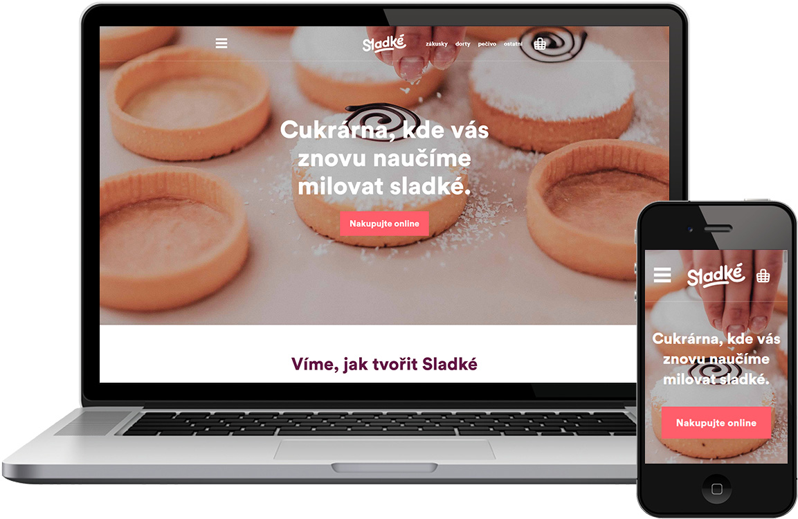 Náhled e-shopu Sladké